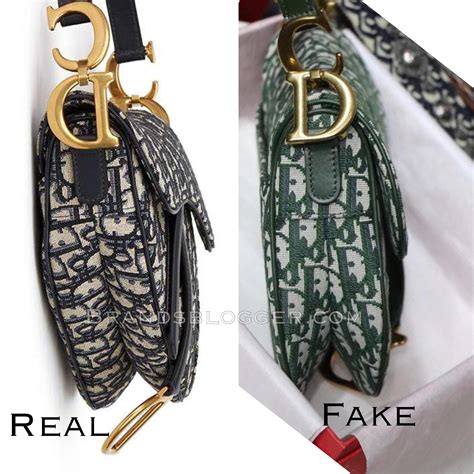 how to spot a fake dior saddle bag|authentic christian dior saddle bag.